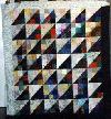 Split Nine-Patch Quilt