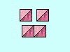 Piece HST squares