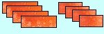 cut orange rectangles